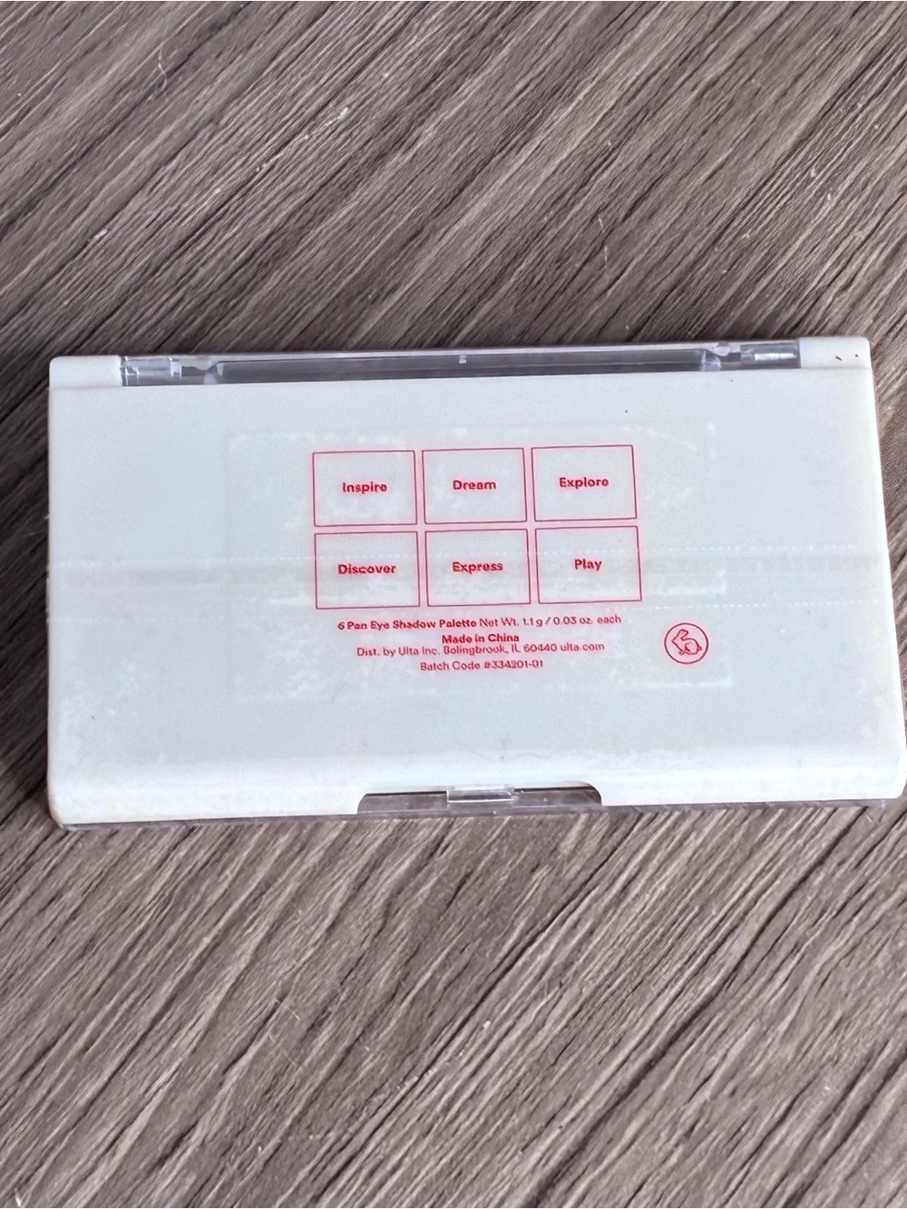🐼 3/$25 NWT Ulta Beauty Pink & Rose Eyeshadow Palette - 6 Pan